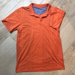 Haggar Orange polo - medium